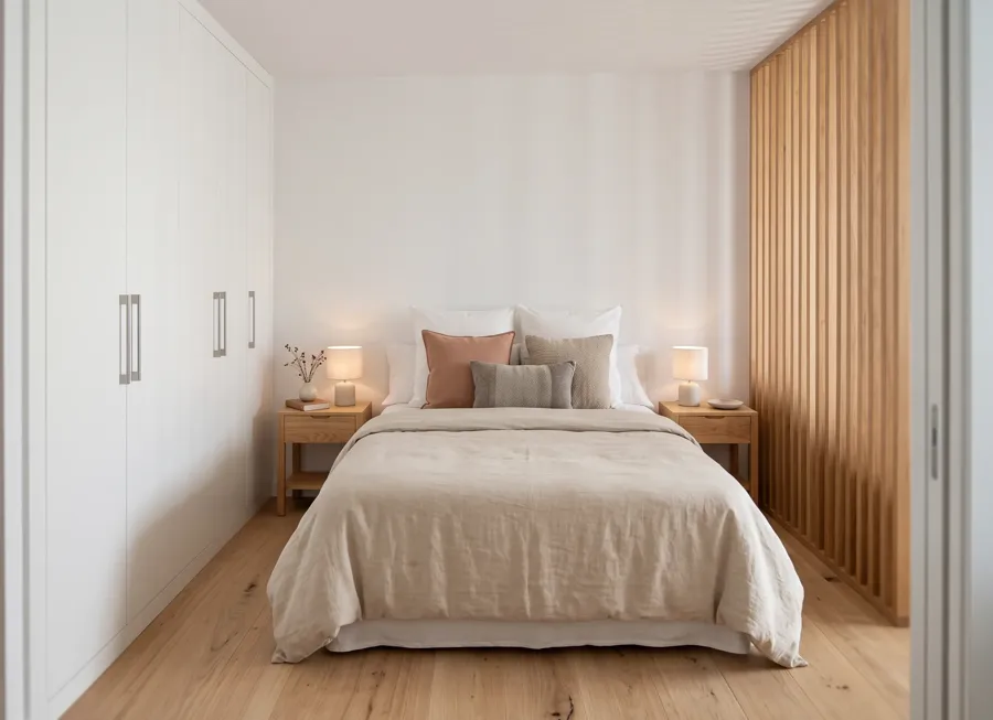 Render interior: Dormitorio