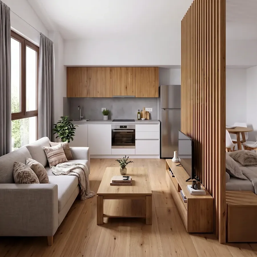 Render interior: Salón
