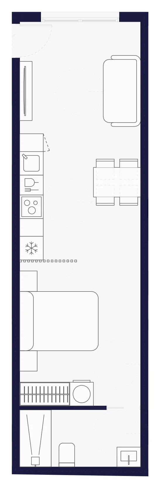 Plano técnico de la tipología B